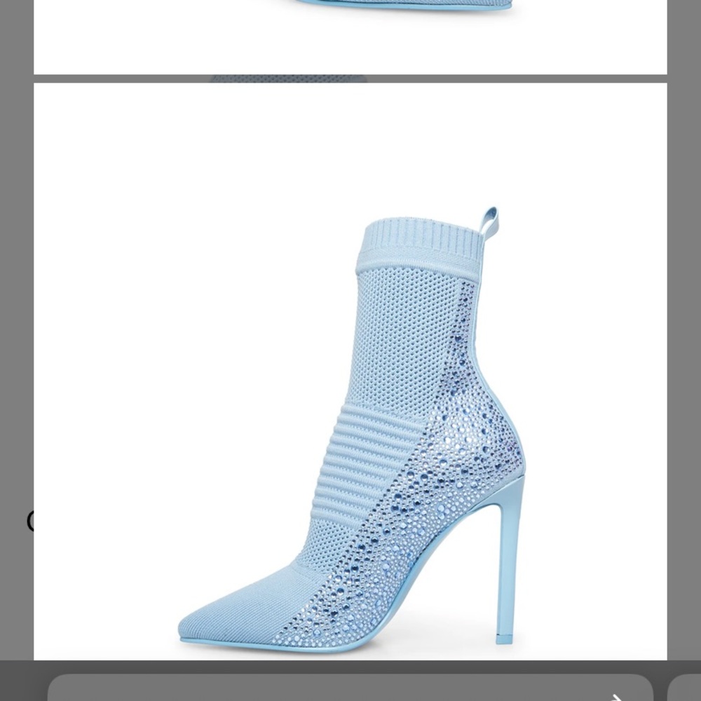 Maxwell blue bootie